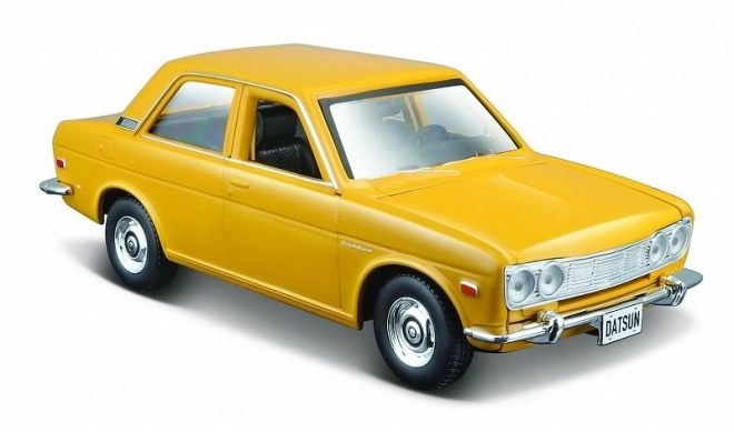 Modello Datsun 510 1/24 Giallo