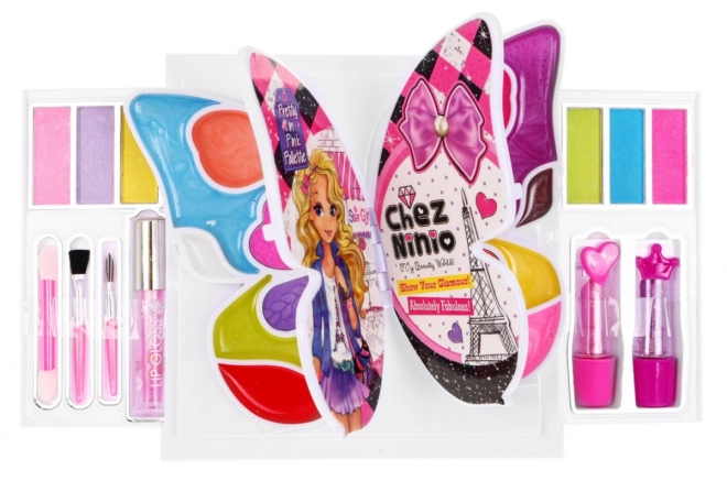 Palette colorata di trucchi per bambini