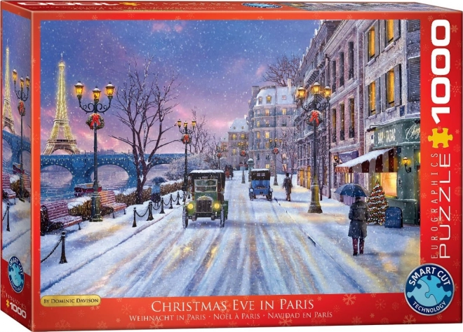 Puzzle Notte di Natale a Parigi 1000 pezzi