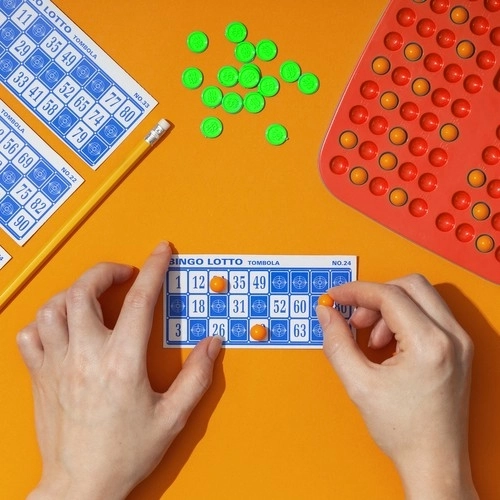 Gioco da tavolo Bingo per bambini e famiglie