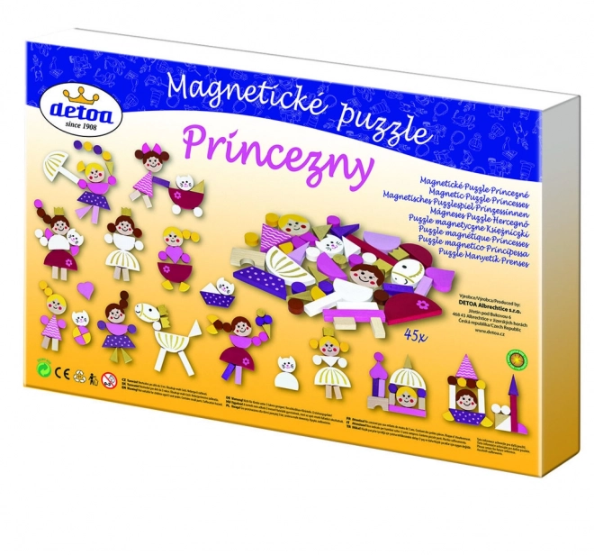 Puzzle magnetico delle Principesse