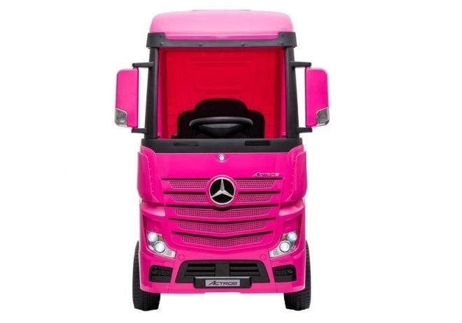 Auto elettrico Mercedes Actros rosa 4x4