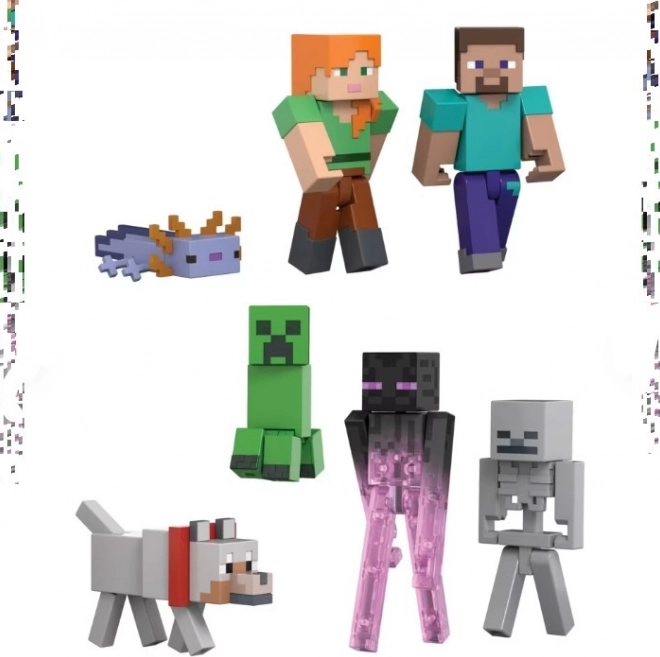 Set di figure Minecraft Creatori