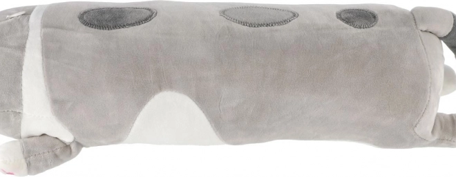 Giocattolo di peluche gatto sdraiato