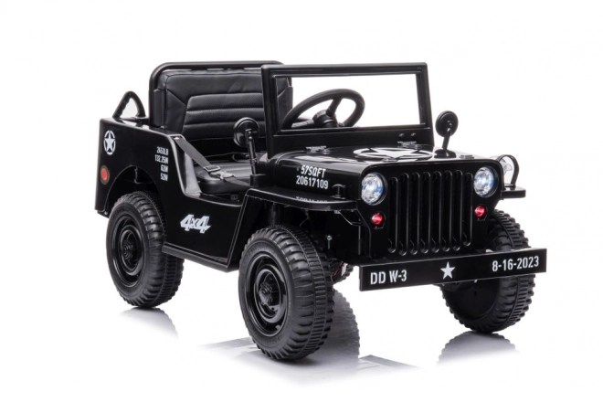 Auto elettrico per bambini 4x4 nero