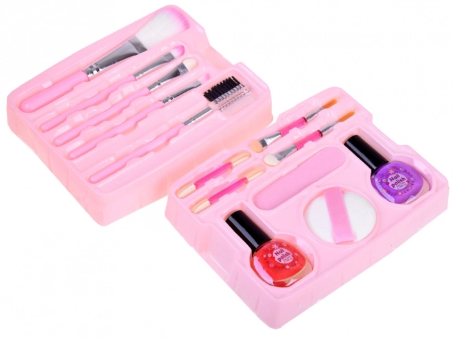 Grande beauty case rosa set trucco