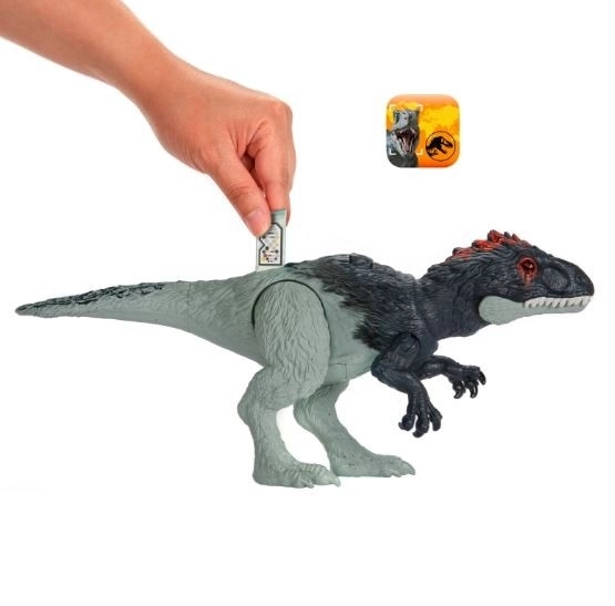 Figura Jurassic World Ruggito Minaccioso Eokarcharia