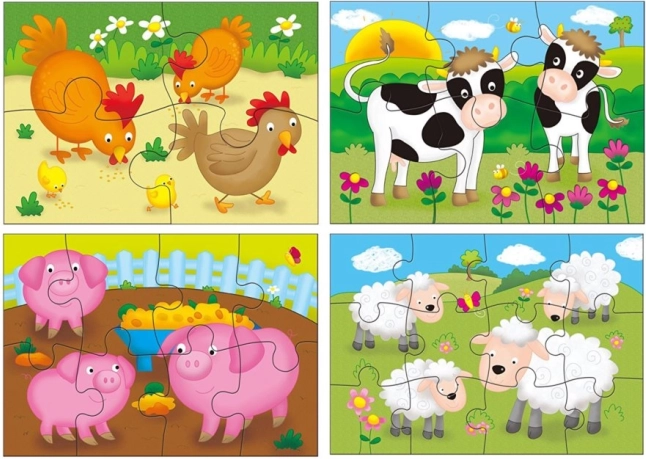 Dolci animali della fattoria