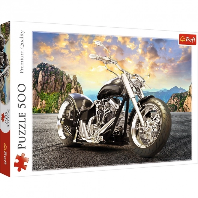 Puzzle Trefl Moto Nera 500 pezzi