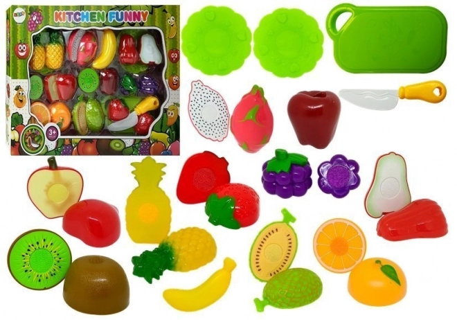 Set di frutta da tagliare con velcro