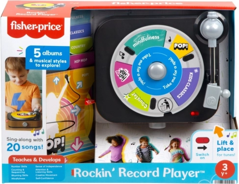 Giradischi per i più piccoli FISHER-PRICE – radio interattiva per bambini