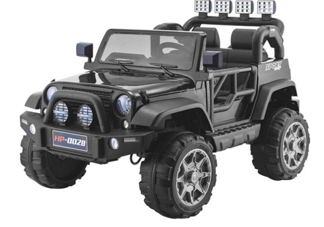 Auto nero a batteria per bambini Jeep HP012