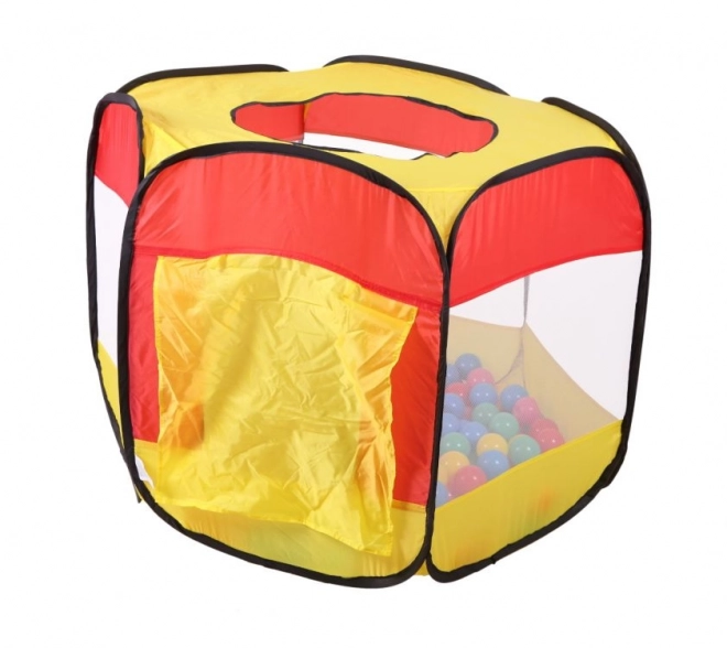 Tenda pop-up esagonale con palline