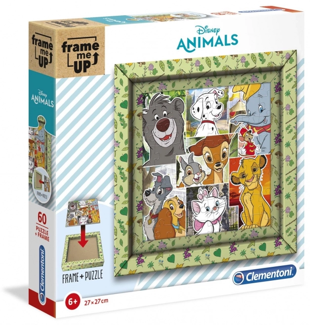 Puzzle 60 pezzi Frame Me Up Disney Animali