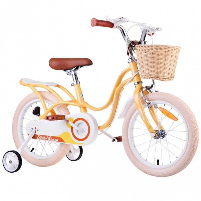 Royalbaby Bicicletta per Bambini Little Swan 16 – Giallo