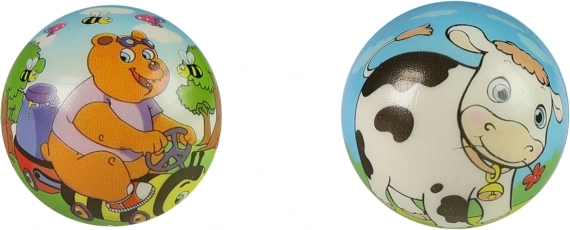 Palla di schiuma rimbalzante Animali 6 cm