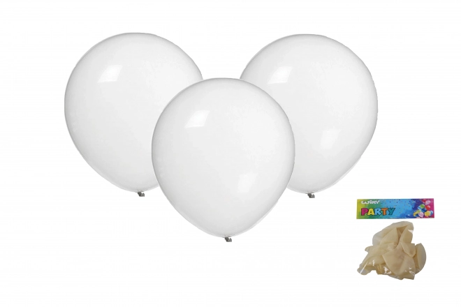 Set di 10 palloncini trasparenti 30cm