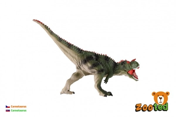 Carnotaurus giocattolo in plastica 18 cm