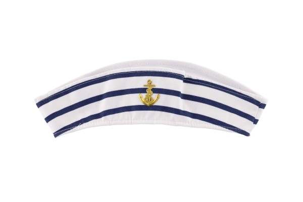 Cappello da marinaio in tessuto per carnevale