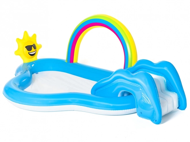 Giochi d'acqua per bambini Arcobaleno Solare con scivolo Bestway