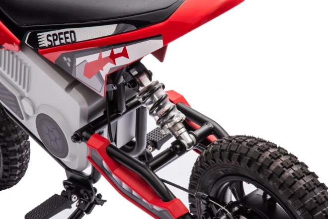 Moto da cross a batteria rosso 36V