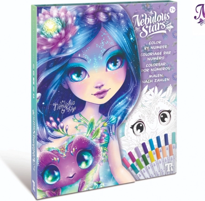 Nebulous Stars set per pittura con i numeri