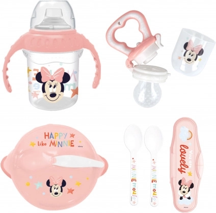 Set da pranzo per bambini Mickey Mouse 4 pezzi