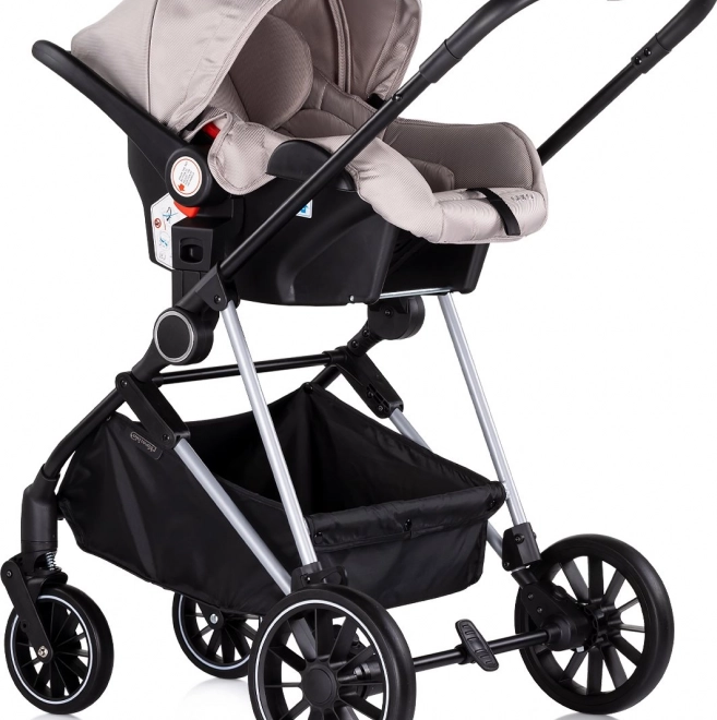 Passeggino combinato 2 in 1 Aura Tiramisu