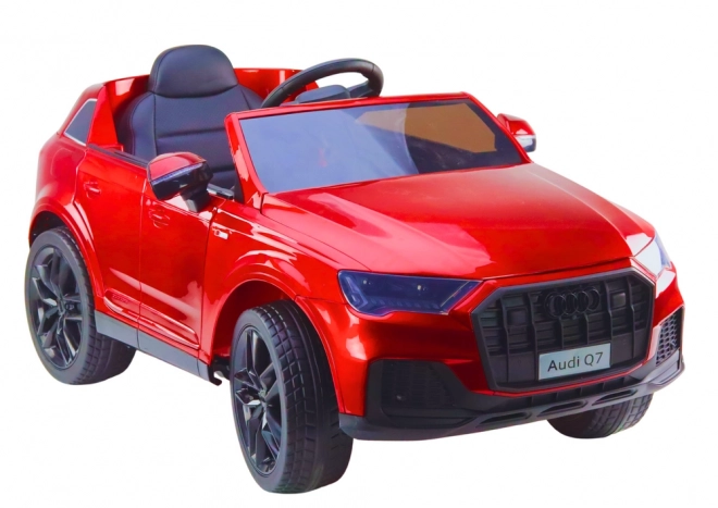 Auto Elettrico Audi Q7 Rosso Laccato