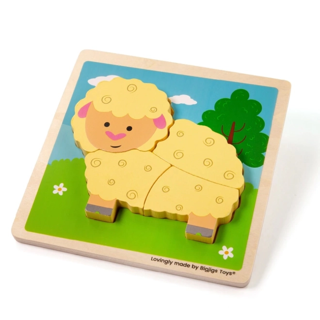 Puzzle in Legno Overa Bigjigs Toys