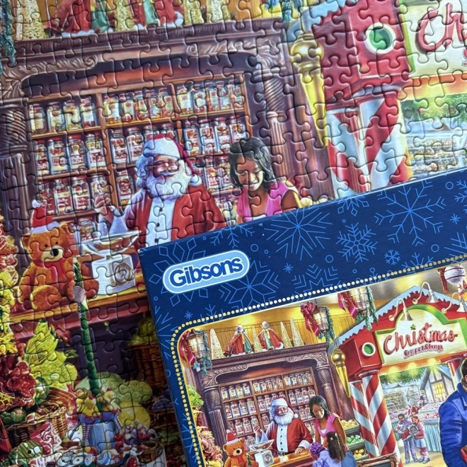 Puzzle Pasticceria di Babbo Natale 1000 Pezzi