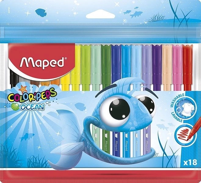 Pennarelli Color'Peps Ocean Maped