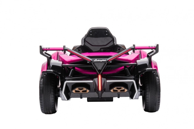 Auto elettrico per bambini Lamborghini GT nero – Rosa