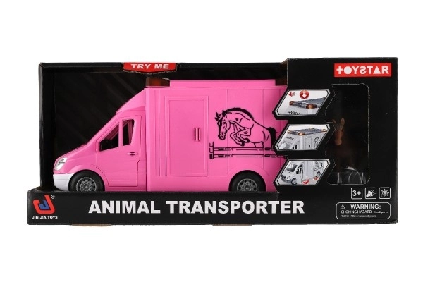 Camion Trasporto Animali con Cavallo