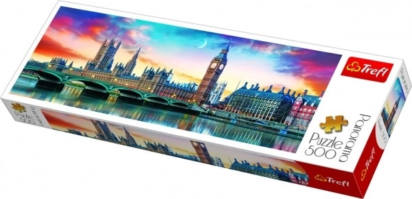 Puzzle panoramici 500 pezzi Londra Big Ben e Palazzo di Westminster