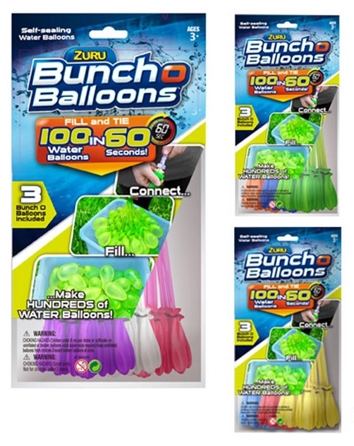 Bombe d'Acqua Zuru Bunch O Balloons 3 Pack