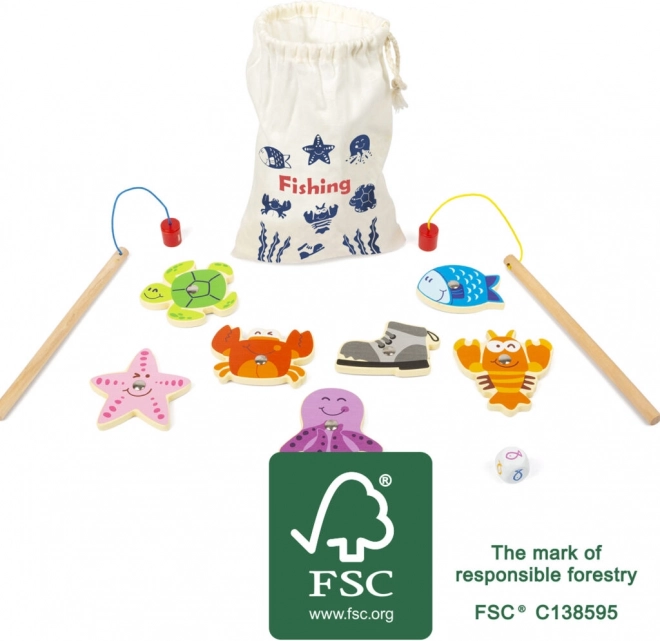 Gioco di pesca magnetica per bambini