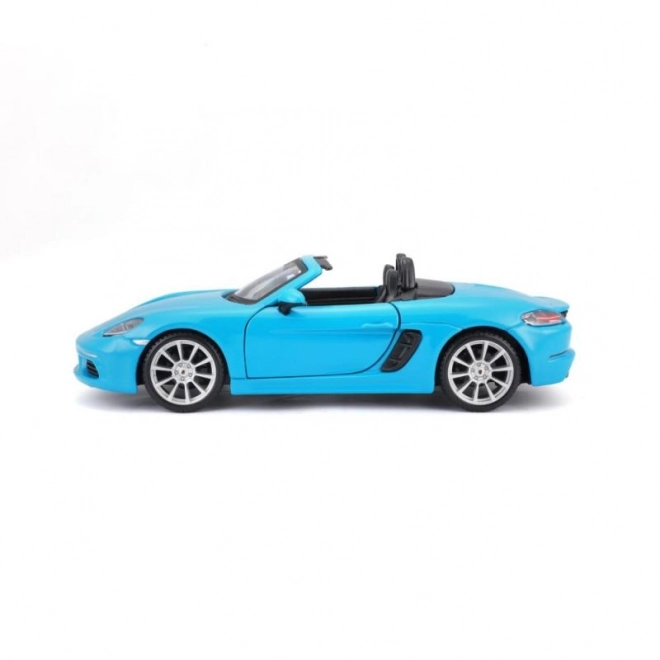 Modello Porsche 718 Boxster Scala 1:24 Blu