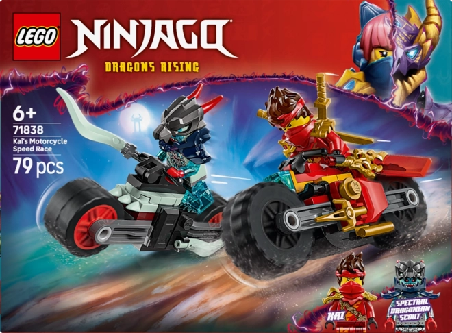 Lego Ninjago Kai e Gare in Moto