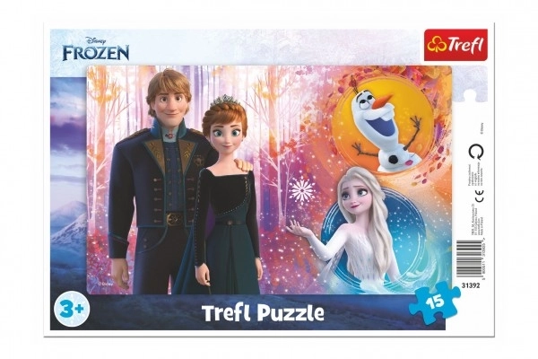 Puzzle cornice di Frozen 2 - 15 pezzi