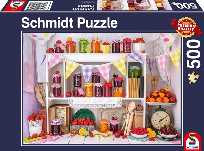 Puzzle SCHMIDT Marmellate e confetture 500 pezzi