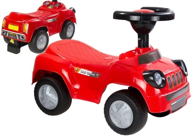 Auto cavalcabile per bambini rosso