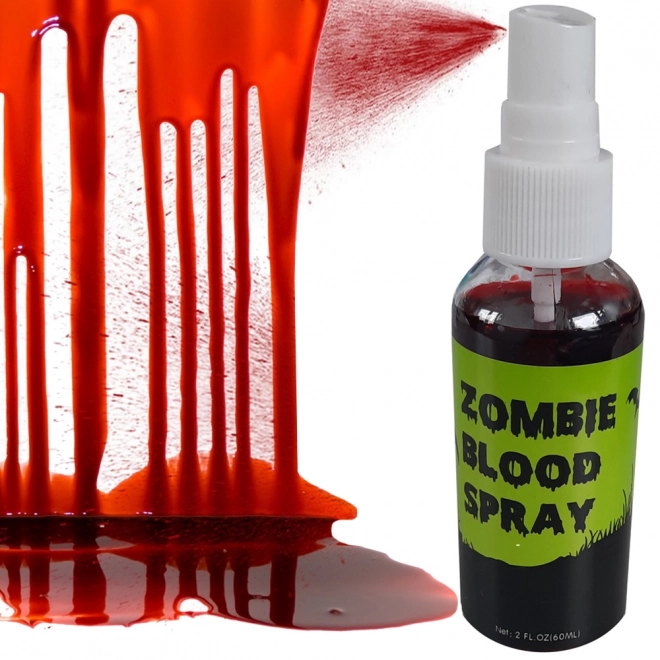 Spray sangue Halloween removibile trucco 60ml