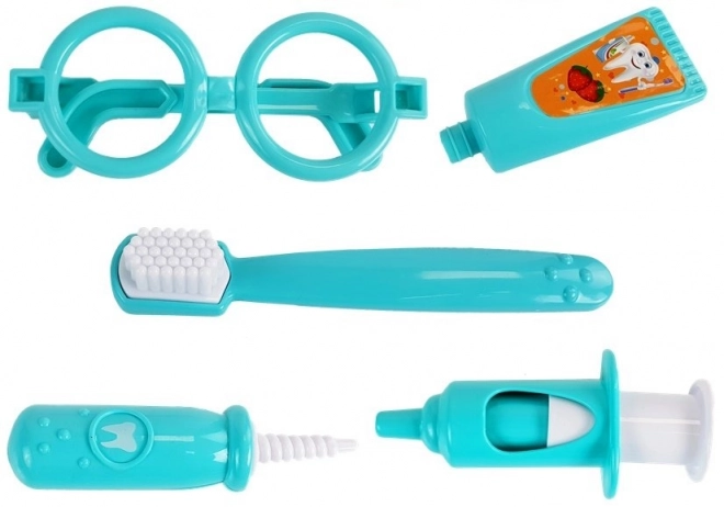 Set dentista bambini con ippopotamo