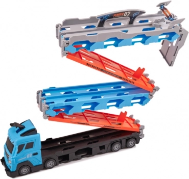 Camion con pista da corsa 210 cm 8 pezzi