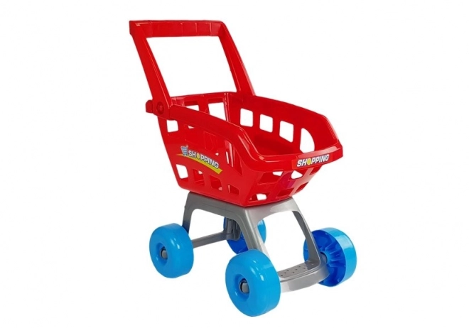 Mercato Giocattolo con Carrello e Cassa