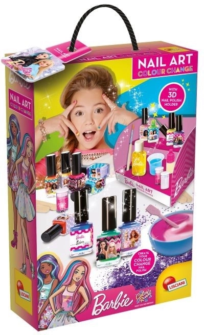 Set creativo Barbie crea smalto cambia colore