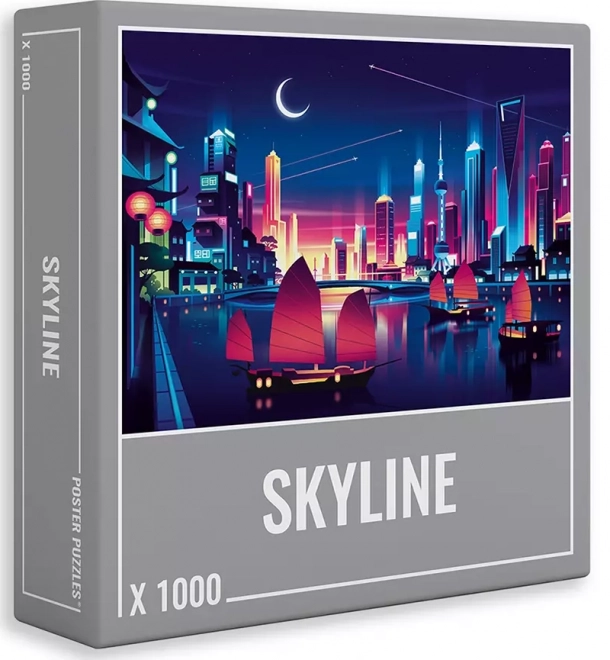 Puzzle Skyline 1000 pezzi di CLOUDBERRIES