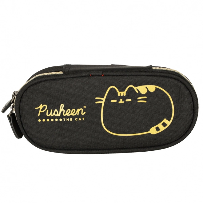 Astuccio scolastico rigido Pusheen Oro Nero