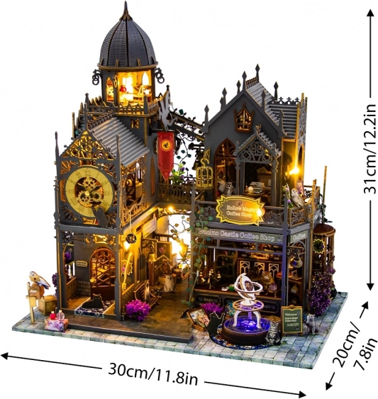 Miniatura Casa dei Bambole Castello Huoluo di 2Kids Toys